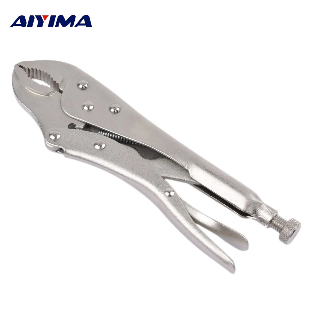 

10Inch Vigorously Flat Pliers Hand Tools with Smooth Handle And Round Clamp Mouth Fast Fixing For Woodworking Adjustable Pliers