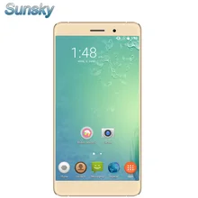 Bluboo maya 5,5 zoll hd android 6.0 smartphone mtk6580 quad core 2 GB RAM 16 GB ROM 3G GSM GPS 8.0MP + 13.0MP Kamera Mobile telefon