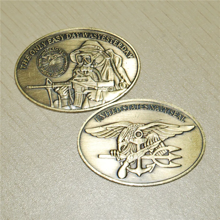 

Navy Seal Challenge Coin Us Navy Seals, Naval Special Warfare Challenge Coins