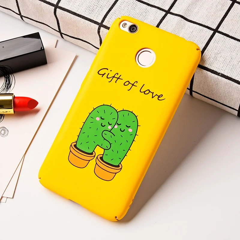 TOMKAS Cute Cover Case For Xiaomi Redmi 4X Cases Hard PC Matte Coque 5.0 Inch Phone Case For Xiaomi Redmi 4X Plain (2)
