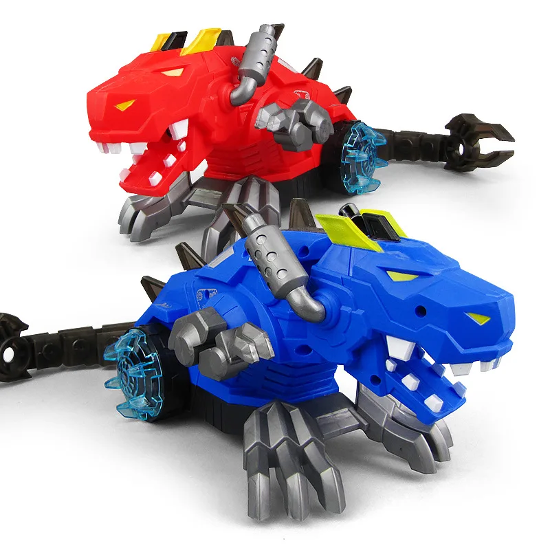 

Brand New Electric Simulation Dinosaur Sound Light Music Spray Cartoon Electric Kid's Toys Logoingly Friend's Fun Game Boy Toys