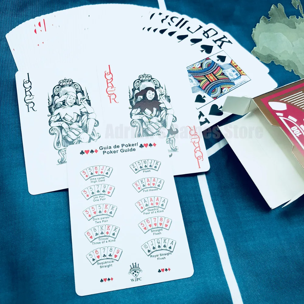 Texas Holdem карты для покера из ПВХ пластиковые игральные карты Широкий Размер 88*63 мм большой номер колода Texas Hold'em Poker карты