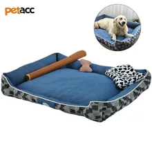 

Petacc 4 in 1 Pet Bed Set Detachable Dog Bed Set Ultra Soft Pet Sofa with Anti-slip Bottom