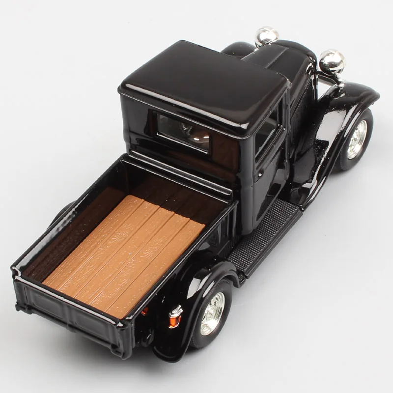 1:43 Масштаб Мини Yat ming jalopy 1934 Ford pick UP truck van литая модель автомобиля игрушка автомобили миниатюры хобби для детей черный