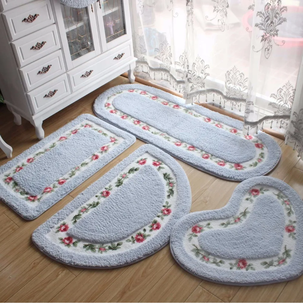 Preise 40*60 cm Alle Formen 5 Farben Nicht slip Bad Matten, bad Matte Teppich Teppiche für Badezimmer Wc Wohnzimmer Schlafzimmer, Boden Matte Teppich