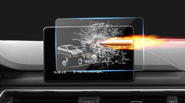 For Audi A4 B9 2017 2018 Gps Navigation Tempered Gl Screen For Audi A4 B9 2017 2018 Gps Navigation Tempered Gl Screen Protector Cover Protective Film 1pcs