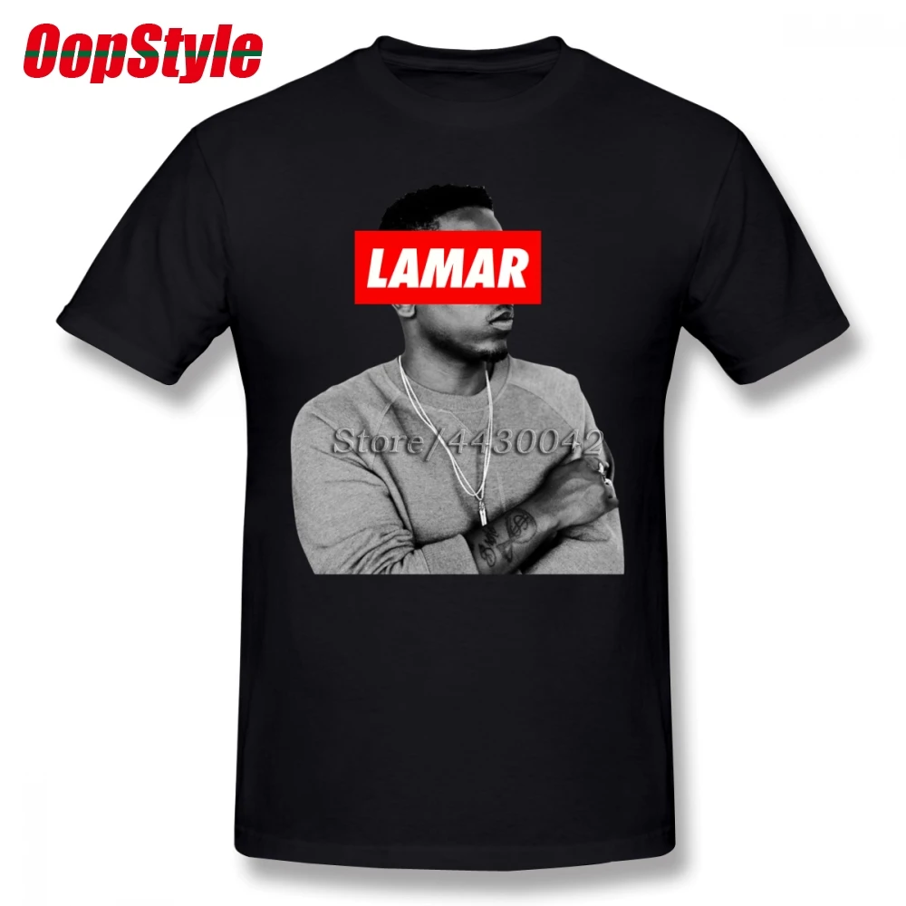Мужская футболка Kendrick Lamar 2 Прямая поставка летняя хлопковая с коротким рукавом