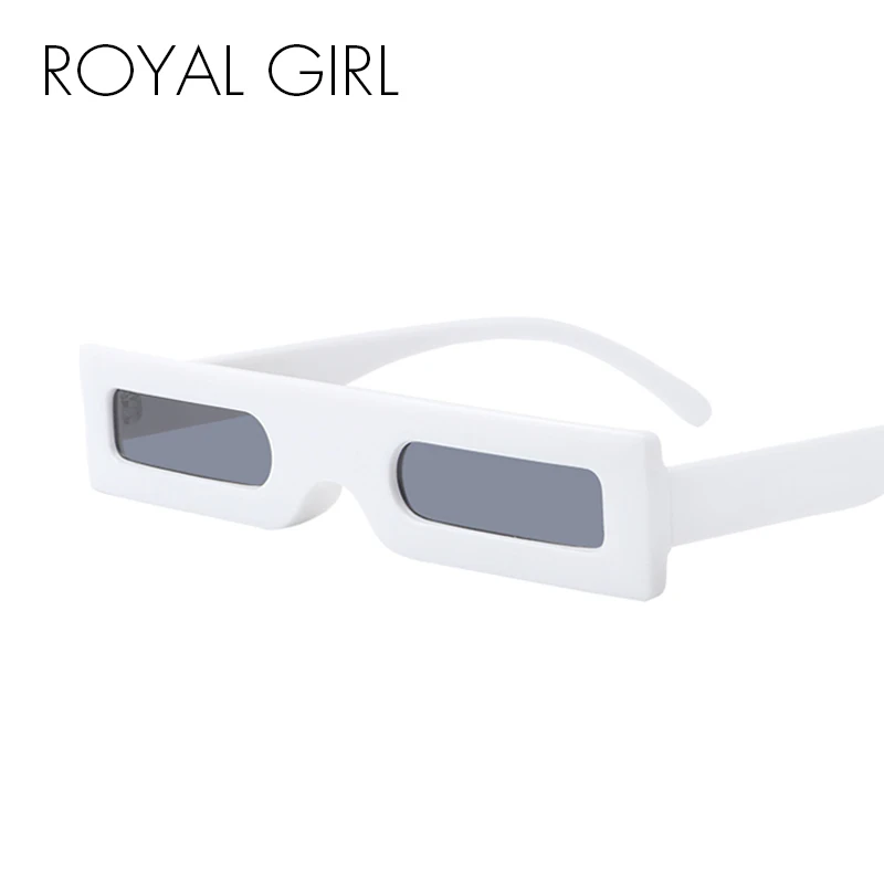 Солнцезащитные очки ROYAL GIRL маленькие прямоугольные для женщин и мужчин