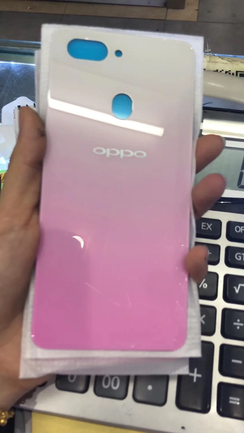 

for OPPO R15 Back Battery Housing Cover Case Frame Bezel Chassic Back Cover