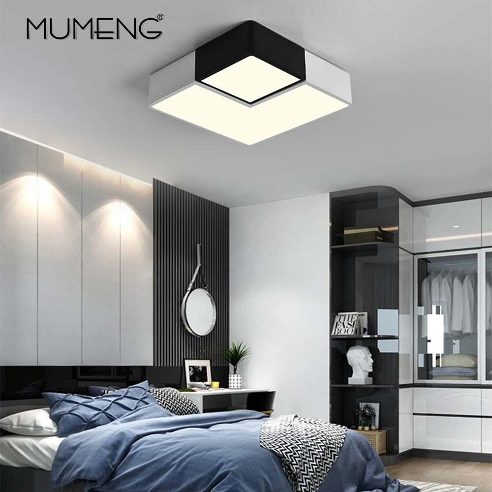 

Modern LED Ceiling Light Creative Simple Dimmable Lighting Fixture Office Bedroom Living Room Study Room Surface Mount Lamp