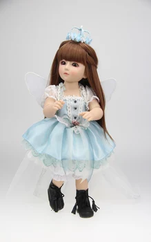 

SD/BJD Doll 18inch Top Quality Handmade Doll Gift for Kids Reborn Doll Long Hair Birthday Present Children Gifts
