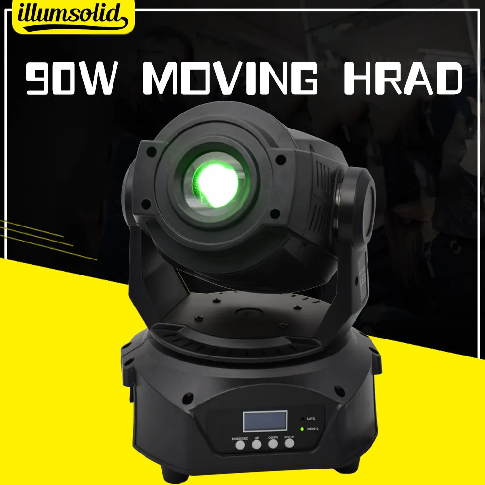 

High power 90w moving head light ballroom DJ Stage Lighting gobo moving head light
