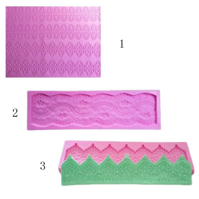 Silicone Lace Mat Cake Lace Mold Silicone Fondant Cake Lace Mat Mould