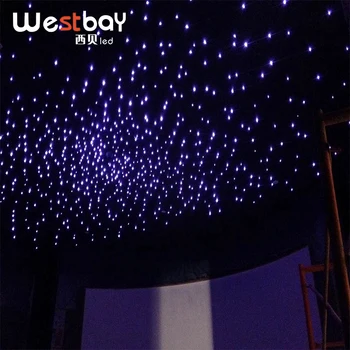 

Westbay PMMA Plastic Fiber Optic 200pcs 0.75mm*2m Optic Fiber Light High Quality Optical Fiber Cable For Ceiling Star Starry Sky