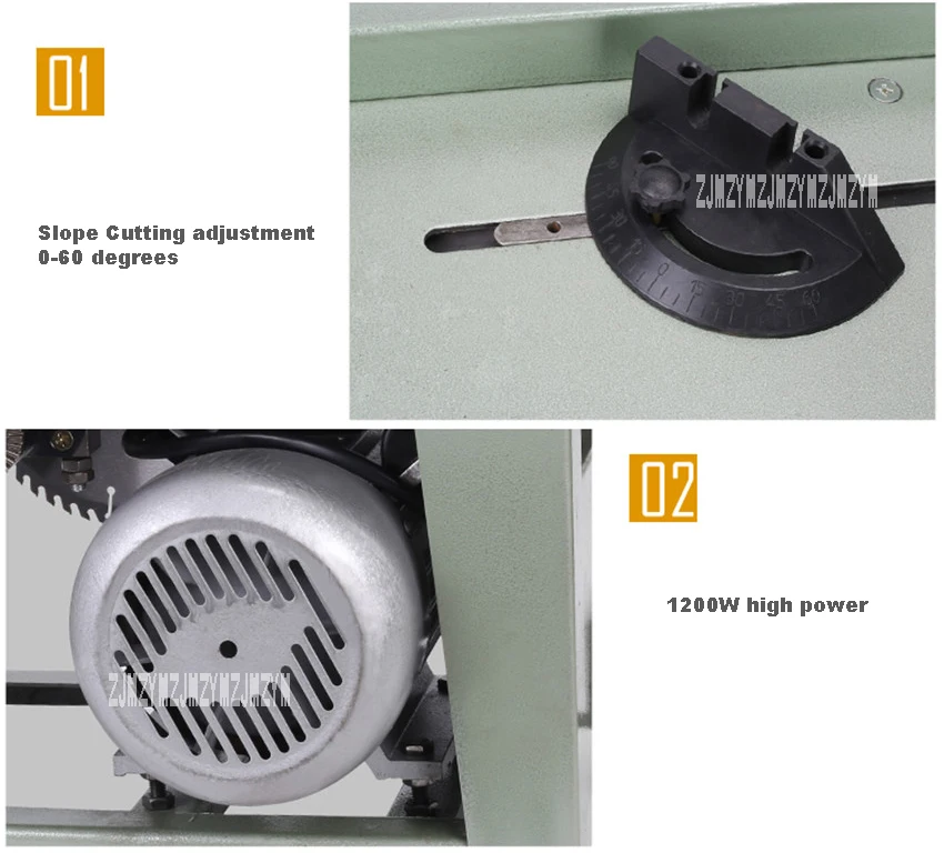 Новинка,, MJ1025, многофункциональная миниатюрная Настольная пила, Настольная декоративная пила, материал, фидер, деревообрабатывающая Настольная пила, 220 В, 1200 Вт