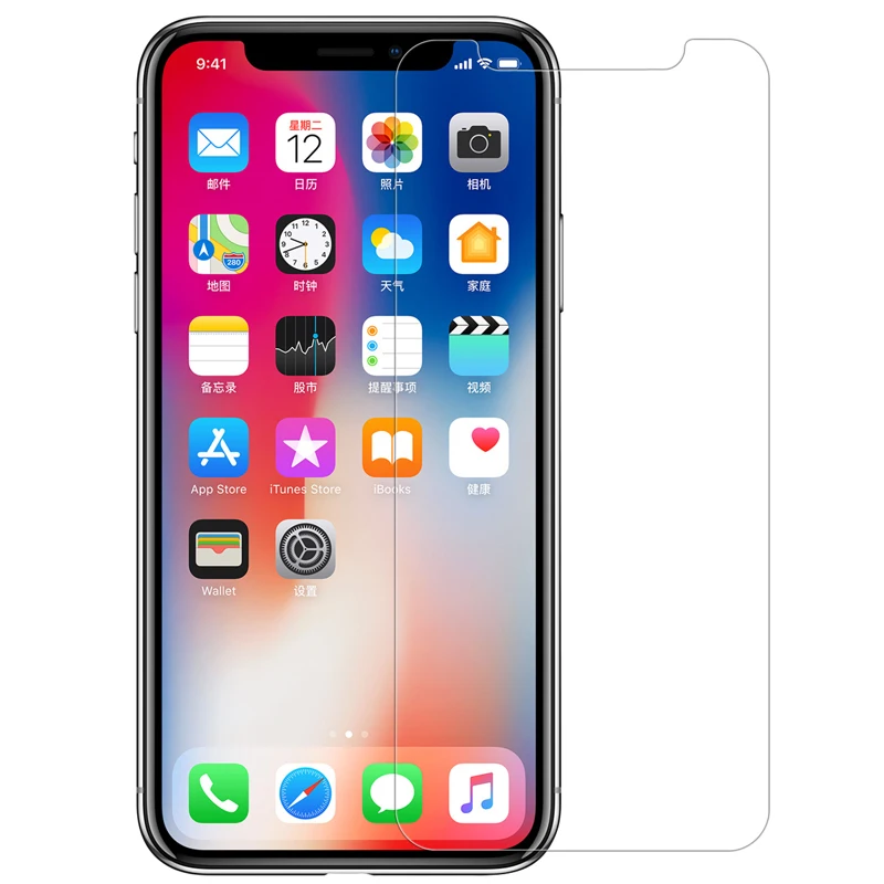  Für iPhone Xs Glas Nillkin Erstaunlich H + Pro 02 MM Screen Protector Gehärtetem Glas für iPhone X 