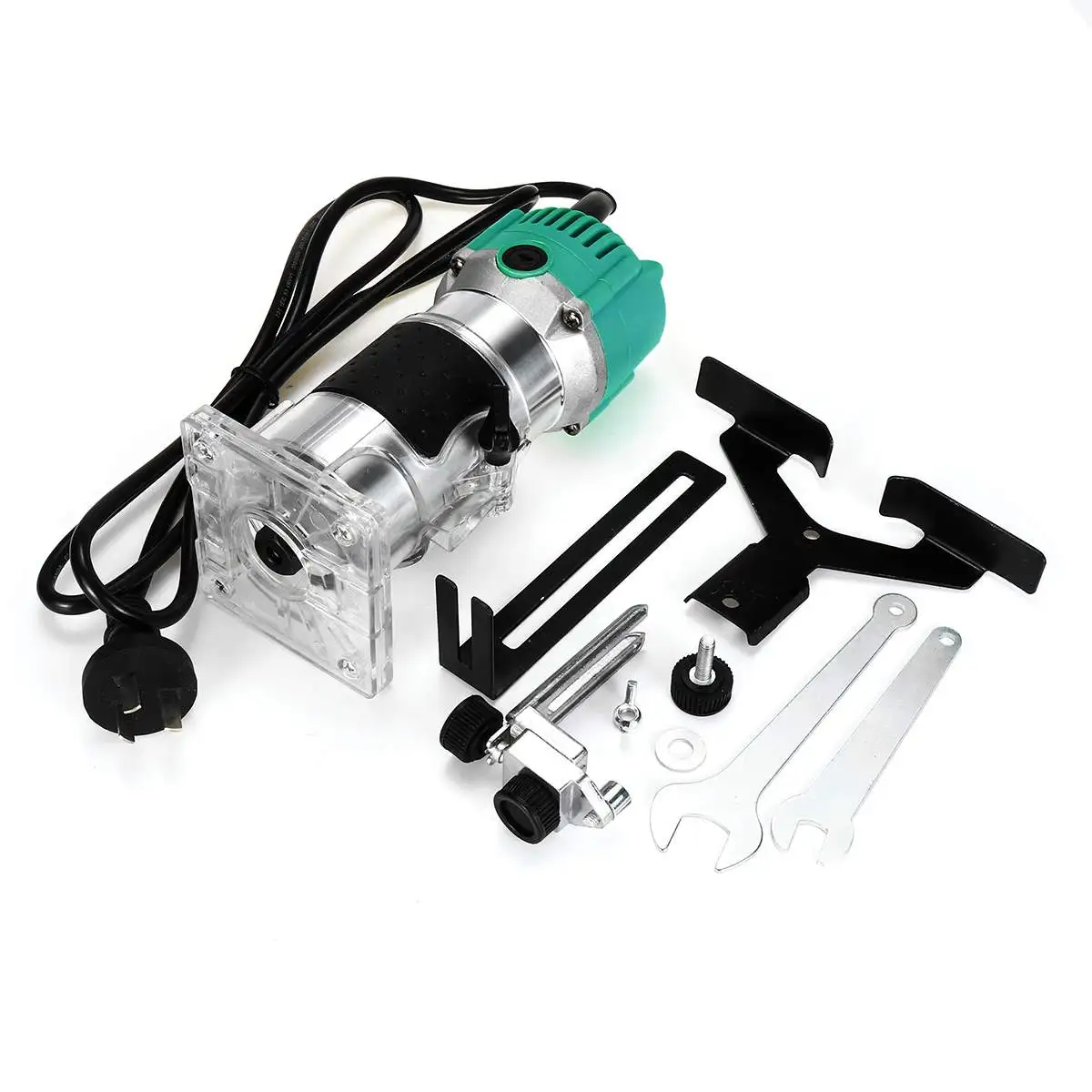 3000W/3300W Wood Electric Hand Trimmer 30000rpm Woodworking Milling Engraving Slotting Trimming Hand Carving Machine Wood Router