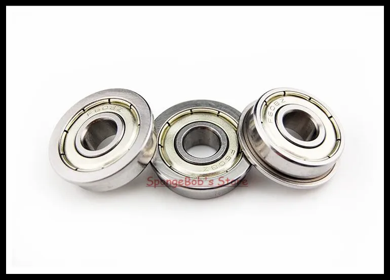 

30pcs/Lot F609ZZ F609 ZZ 9x24x7mm Flange Bearing Deep Groove Ball Radial Ball Bearing