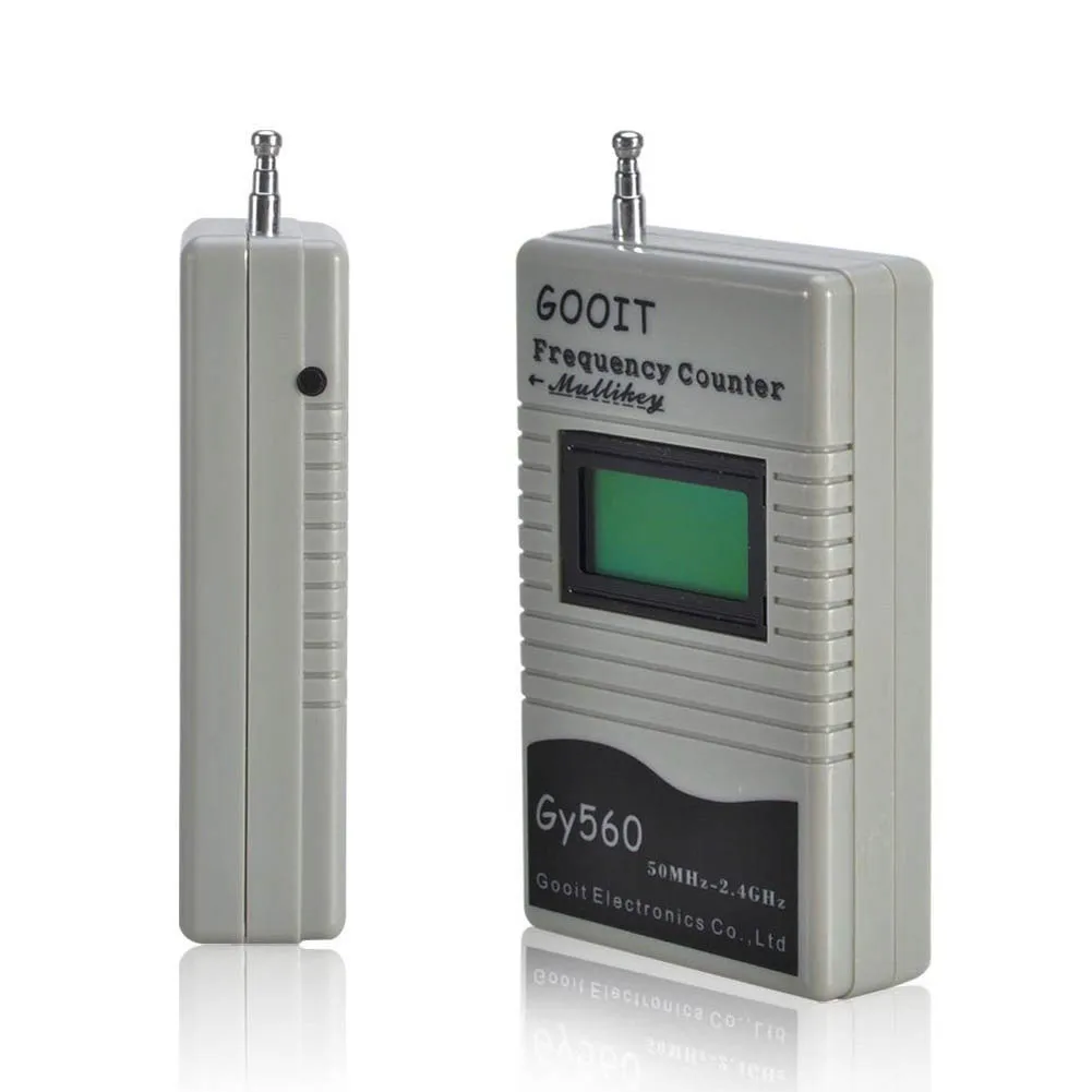 Портативный GY560 50MHz ~ 2 4 GHz радиочастотный светодиодный цифровой сканер каналов