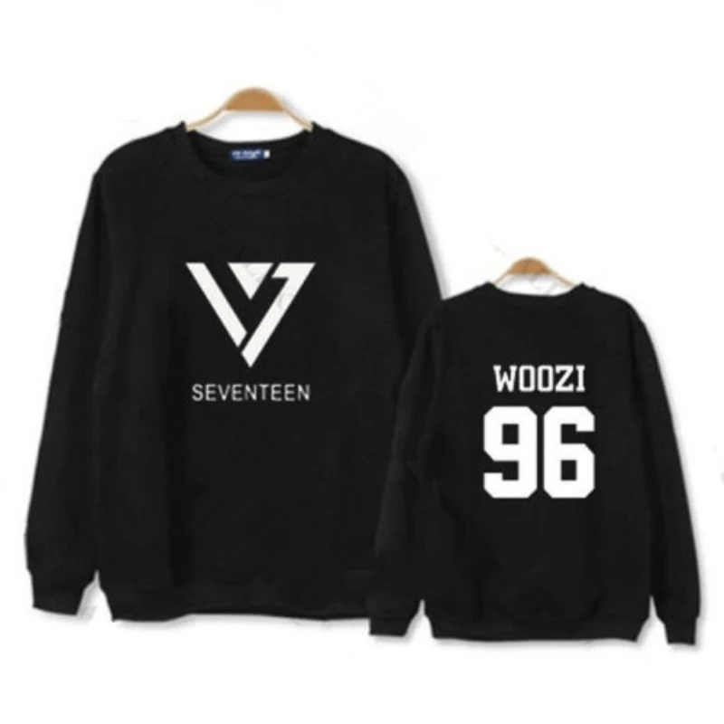 Mainlead Kpop Seventeen CARAT Vernon толстовка унисекс Вернон пуловер свитер | Женская одежда