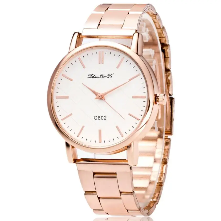 

Stainless Steel Sport Quartz Hour Wrist Analog Watch Rose Gold Girls Gold ladies Hot Sale Flowers Leather Strap Wristwatches M3