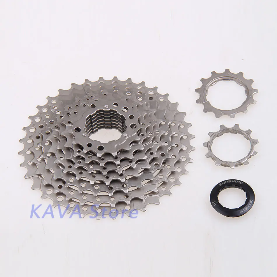 Солнце 9 s 11 32 т бесплатная колеса MTB велосипеда маховик Скорость кассета