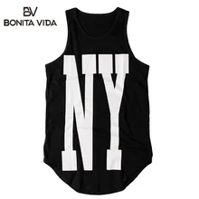 Bonita Vida негабаритный Расширенный городской Безрукавка Мужская s Лето Хлопок Уличная Повседневная безрукавка для мужчин