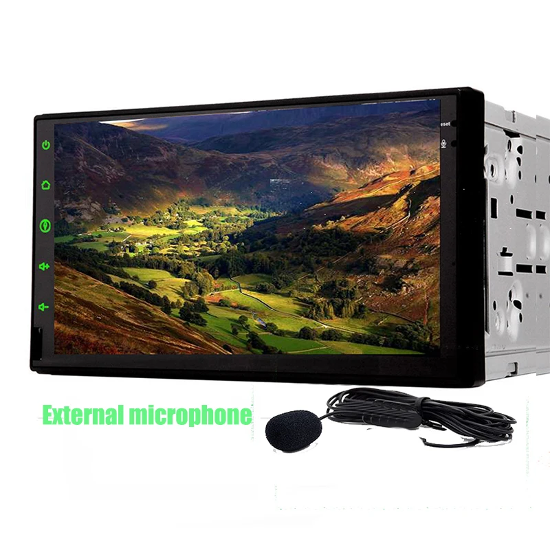 

Qual Core 1024*600 2 Din Android 7.1 Car Audio GPS F/ Juke Sunny X-trail Pathfinder Qashqai Tiida Note Navara NO dvd automotivo