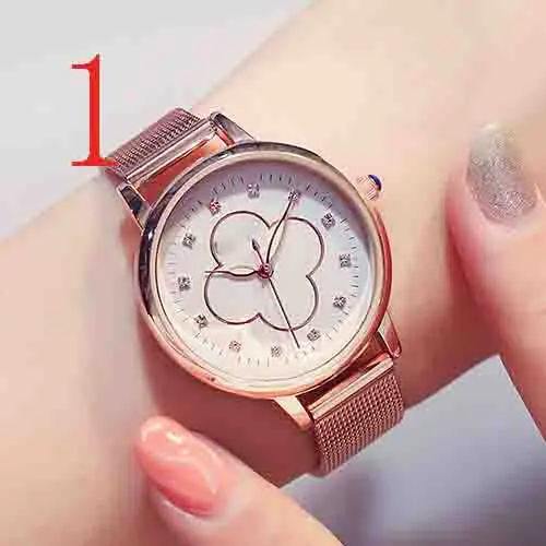 

reative Watches Men Women Luxury Fashion Casual Clock Female Ladies Watch Women Wristwatch Relogio Feminino