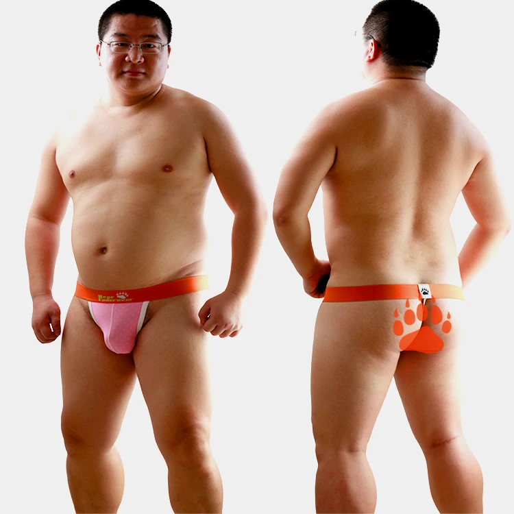 fat guy in thong