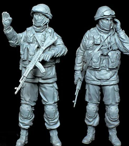 

1/35 Scale Models Russian army in Ukraine Figure Resin Model Kit Free Shipping