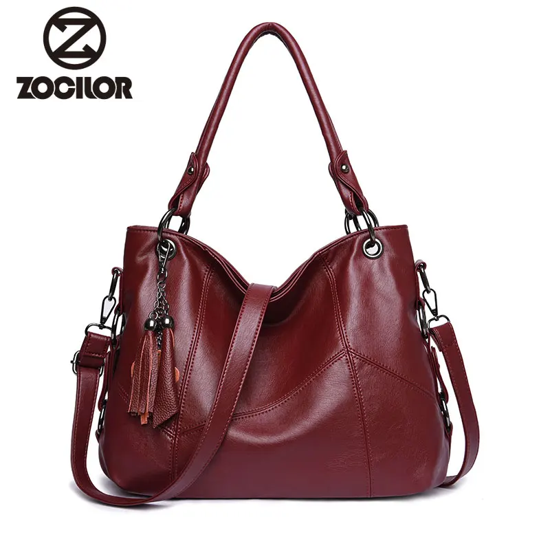cheap Fashion 2018 Tassel Women Handbags Designer Shoulder Bag High Quality PU Leather Bags Women Chain Ladies Hand Bag Tote Sac