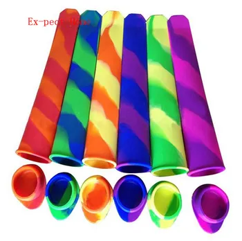 

Wholesale 200pcs/lot Non-sticky silicone swirl type ice pop maker/silicone ice pop mold Push Up Ice Cream Lolly Pop For Popsicle