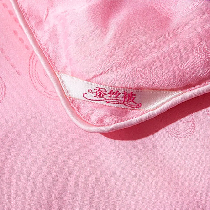 Модал Jacuard внутренняя Набор пододеяльников для пуховых одеял для DIY Шелковый Стёганое одеяло мягкая гладкая хорошее качество полный Queen King Розовый Jade 03