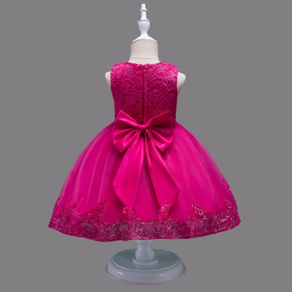 Ruthshen для маленьких девочек Розовый и красный цвет фиолетовый белый 2018 в наличии живые цветы платья для девочек с цветами кружевное платье
