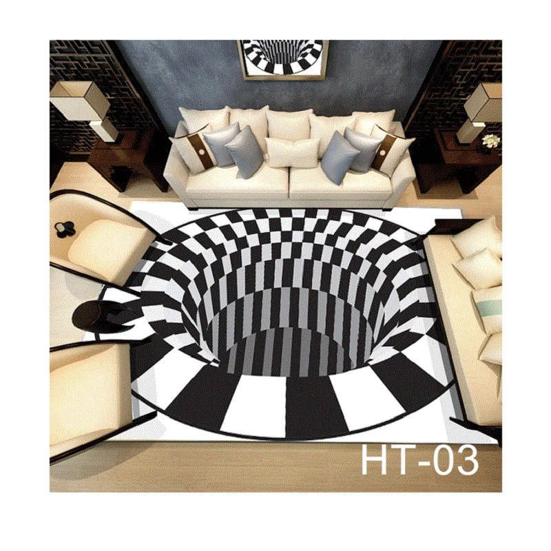 Скандинавское 3D печатное место коврики ковер высокого качества полиэстер спальня гостиная придиванный коврик стол Йога декоративный коврик