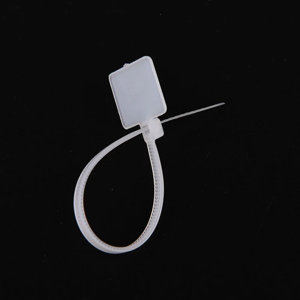100Pcs/Lot 11cm Self-Locking Plastic Cable Zip Loop Ties Cable Ties For Wires Socks Neat Cable Winder Multi-Functional