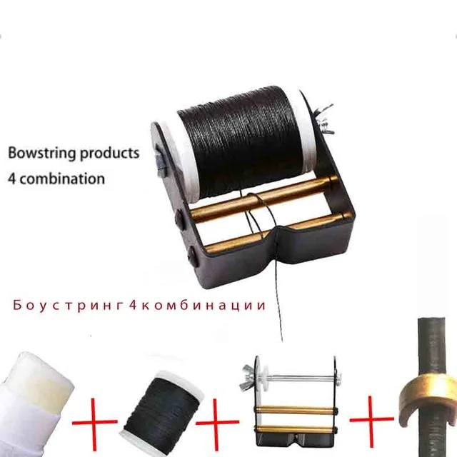 Compound Archery Bowstring + Repair Tool + Bow Arrow + Archery String Protector Four in One Combination Set
