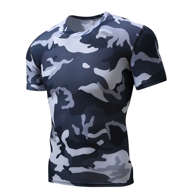 

Men Fitness Compression Shirts 3D Teen Short sleeve T Shirt Fitness Men Lycra MMA Crossfit T-Shirts Tights Brand Shirts Clothing