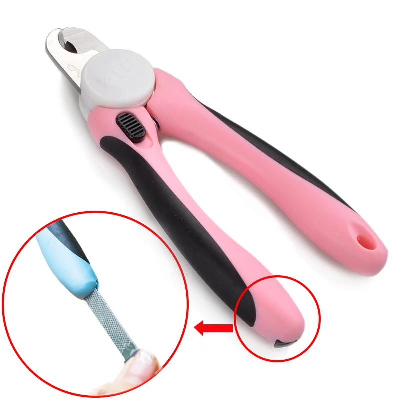 Professional Stainless Steel Dog Nail Clipper Pet Grooming Accessories Toe Care Tools Pets Claw Scissors For Large Dogs