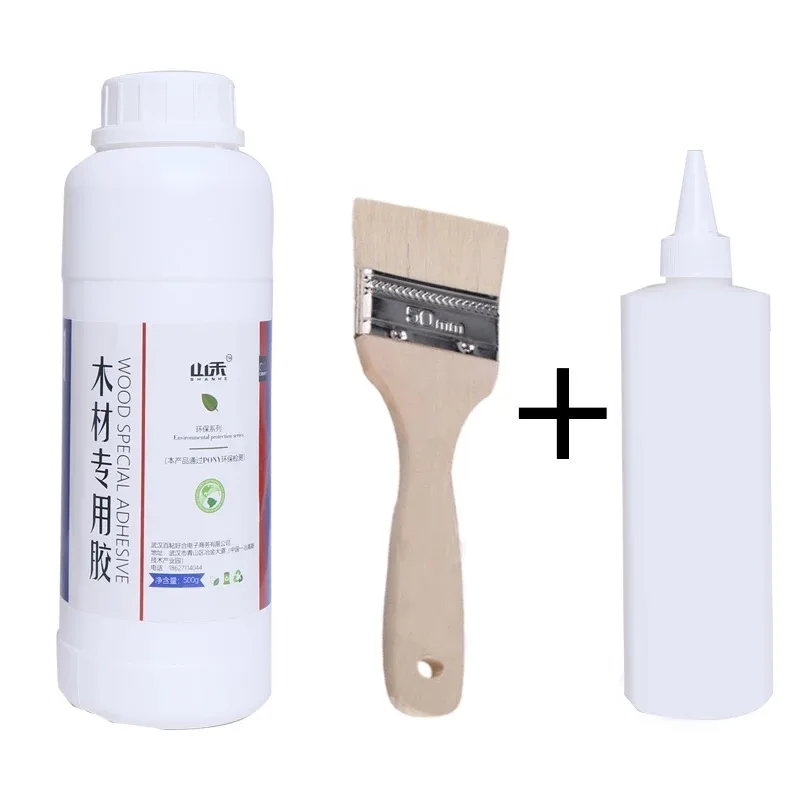 

500g good quality Wood glue super strong glue white latex solid wood board mosaic wood glue wood furniture strong glue with gift