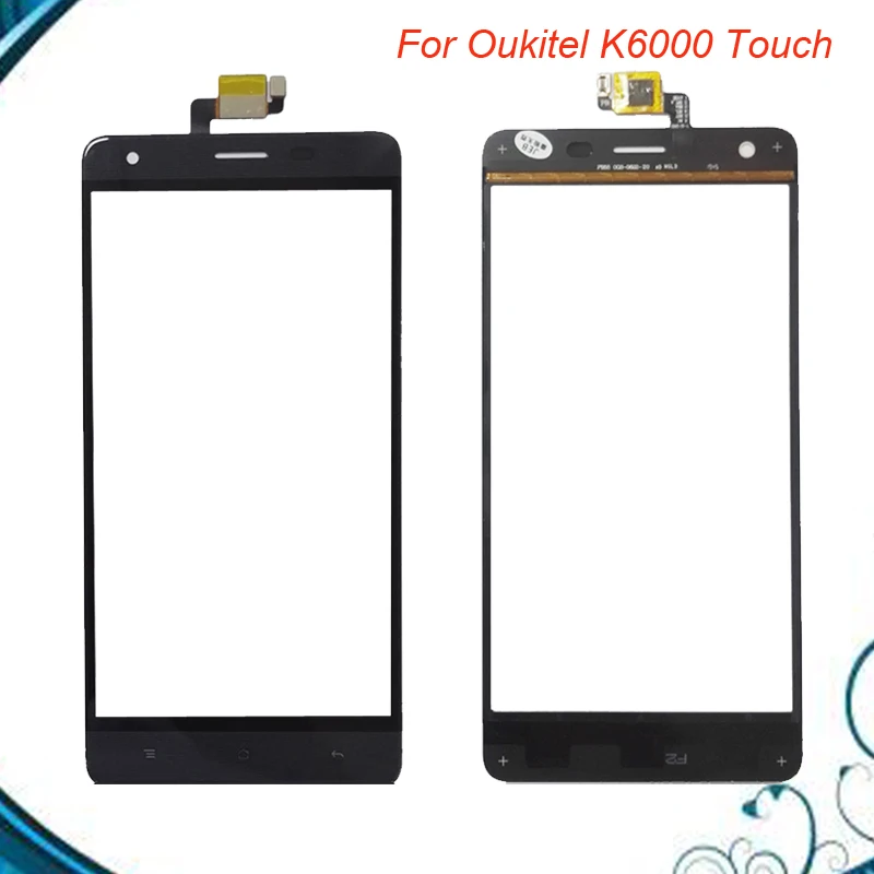 Новый сенсорный экран для Oukitel K6000 Сенсорная панель дигитайзер Переднее стекло