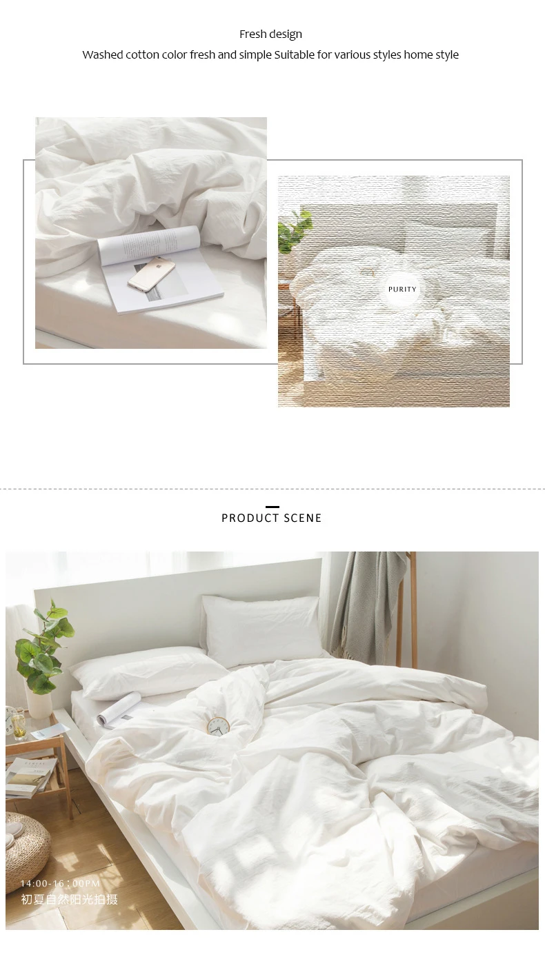 AHSNME хлопковое постельное белье, супер мягкое постельное белье, летний однотонный пододеяльник, наволочка, стираное одеяло jogo de cama