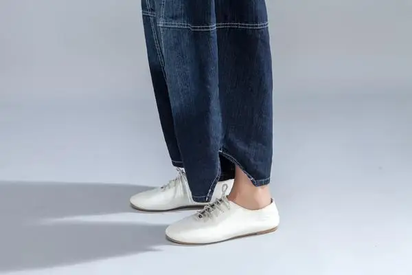 BUYKUD 2018 Summer Casual Women Light Blue Denim Jeans Lantern Pants Elastic Waist Harem Loose Ankle-Length Pants With Pockets (1)