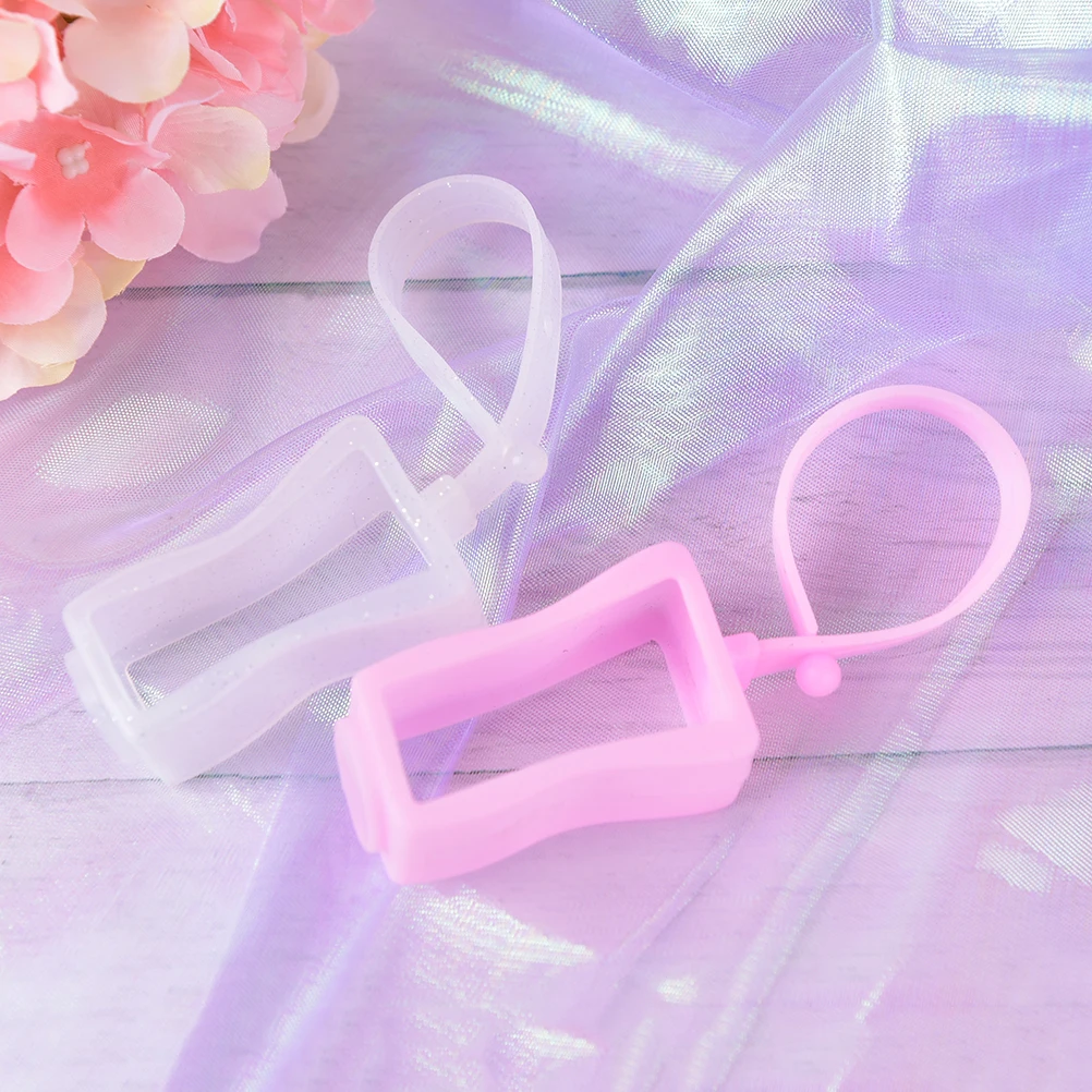 

Silicone Antibacterial Portable Body Bath Works Hand Sanitizer Holder Without Bottle