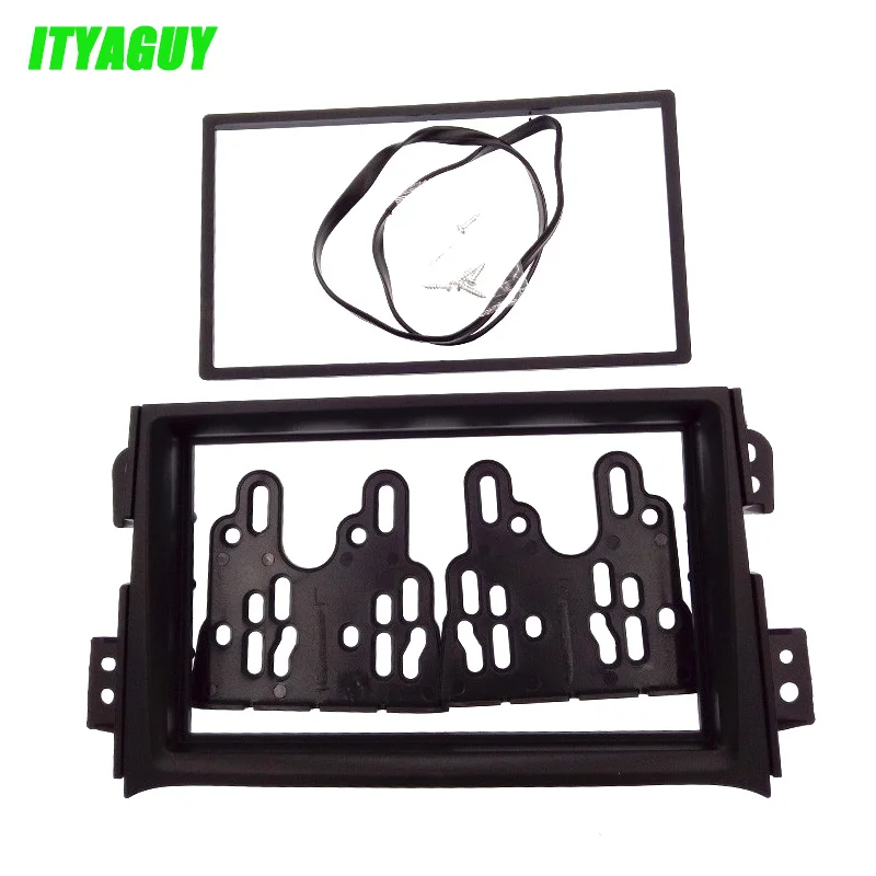 

ITYAGUY Free shipping TOP Quality DOUBLE 2DIN DVD audio universal front surround frame panel fascia for SUZUKI Splash 2008+