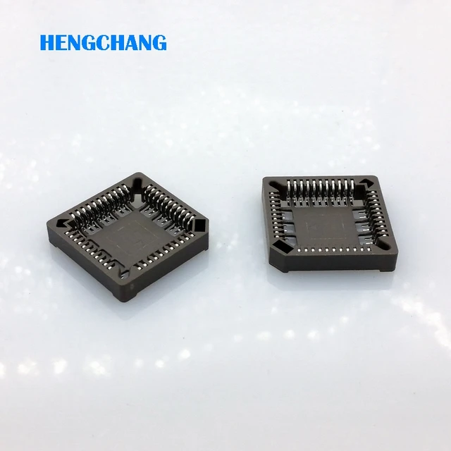 PLCC 44pin IC socket for microcontroller socket SMD connector 10pcs/lot
