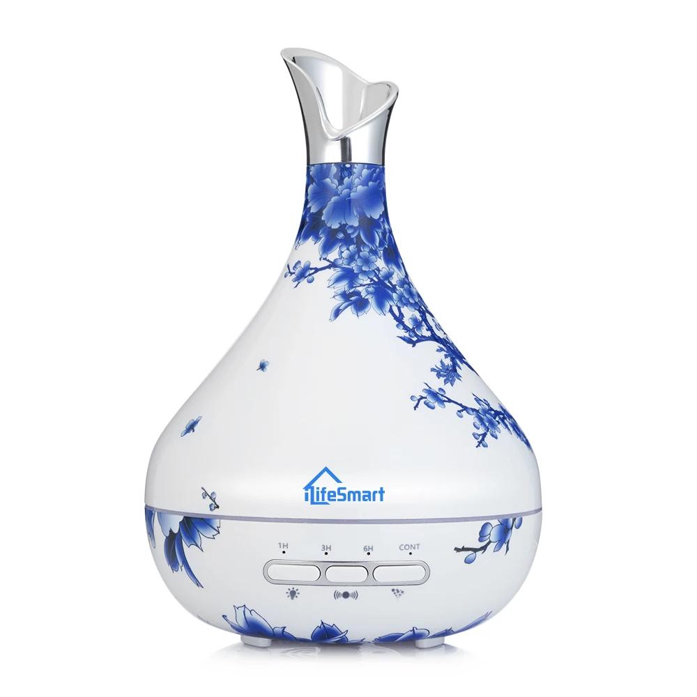 ILifeSmart Smart-4 Ultrasonic Mute Humidifier Essential Oil Flavor With LED Night Lamp Aromatherapy Diffuser