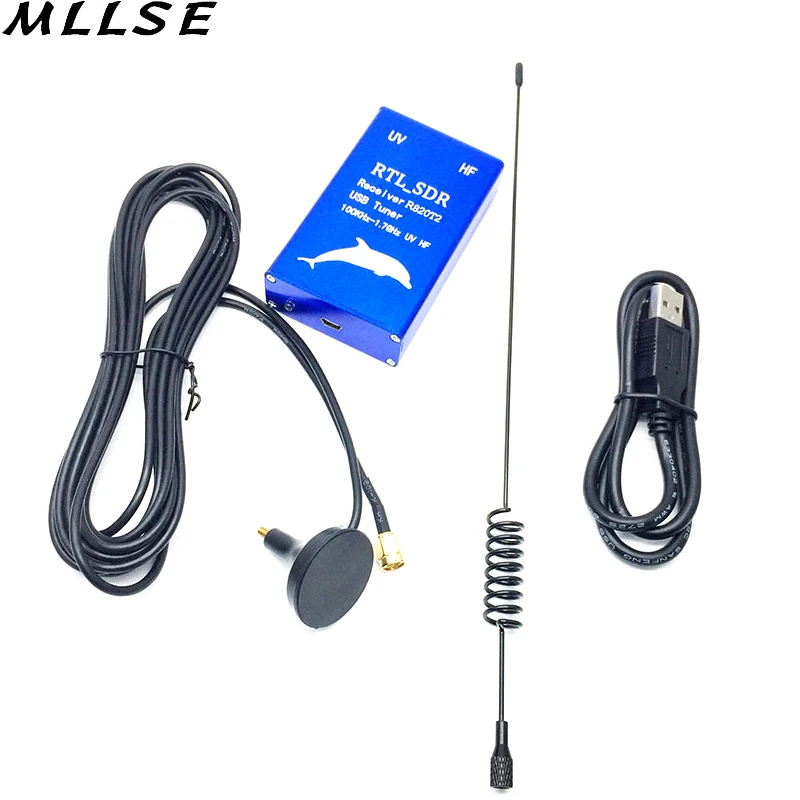 100KHz 1 7GHz Full Band Software Radio RTL SDR font b Receiver b font RTL2832U R820T2