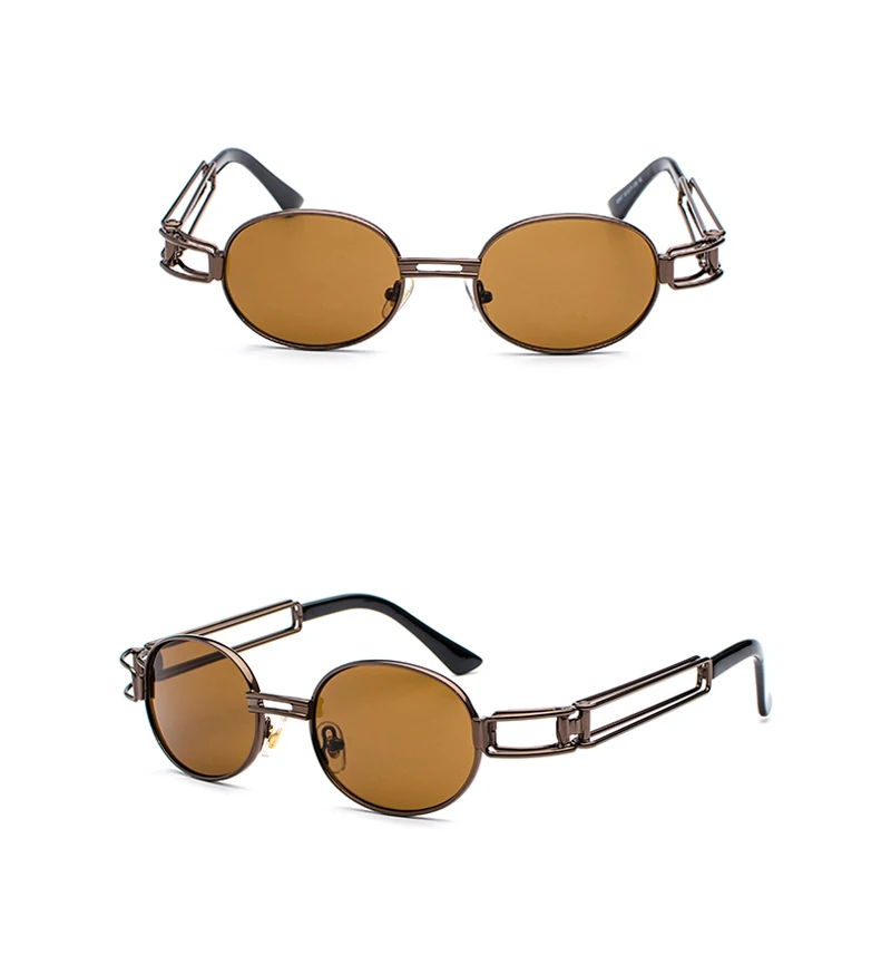vintage steampunk sunglasses red men accessories detail (9)